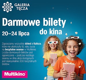 Darmowe seanse dla dzieci w Multikinie w Kaliszu. Wakacyjna akcja już od 20 lipca