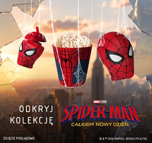 Pajęcza sieć nowości! Oficjalny merch z filmu „Spider-Man: Całkiem nowy dzień” trafia do sieci Multikino